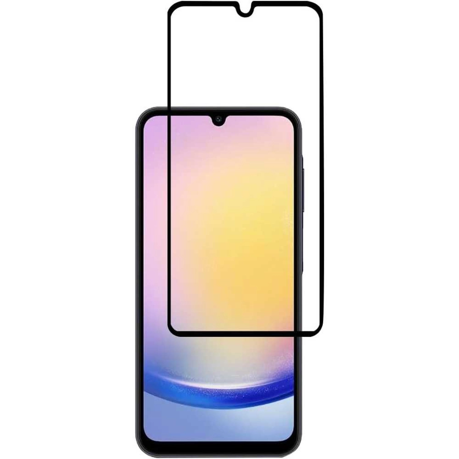 Clear Bumper TPU Case - TPU, PC Clear Case + Screen Protector for Samsung Galaxy A55