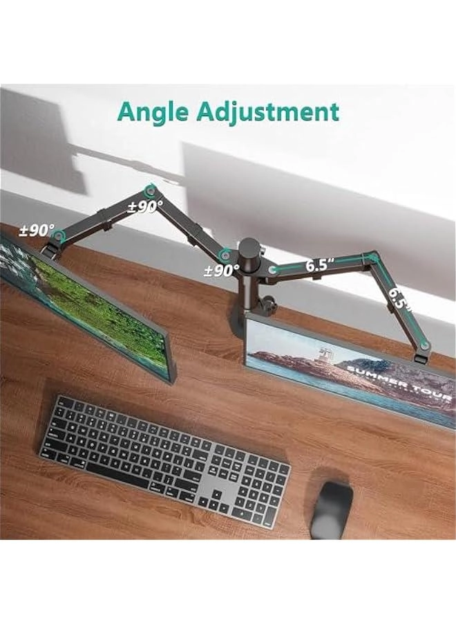 Double Monitor Mount - 2 30 inches VESA 75x75mm or 100x100mm
