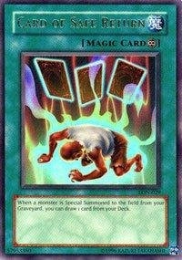 Yu-Gi-Oh! Card of Safe Return LON-029 - Unlimited Edition