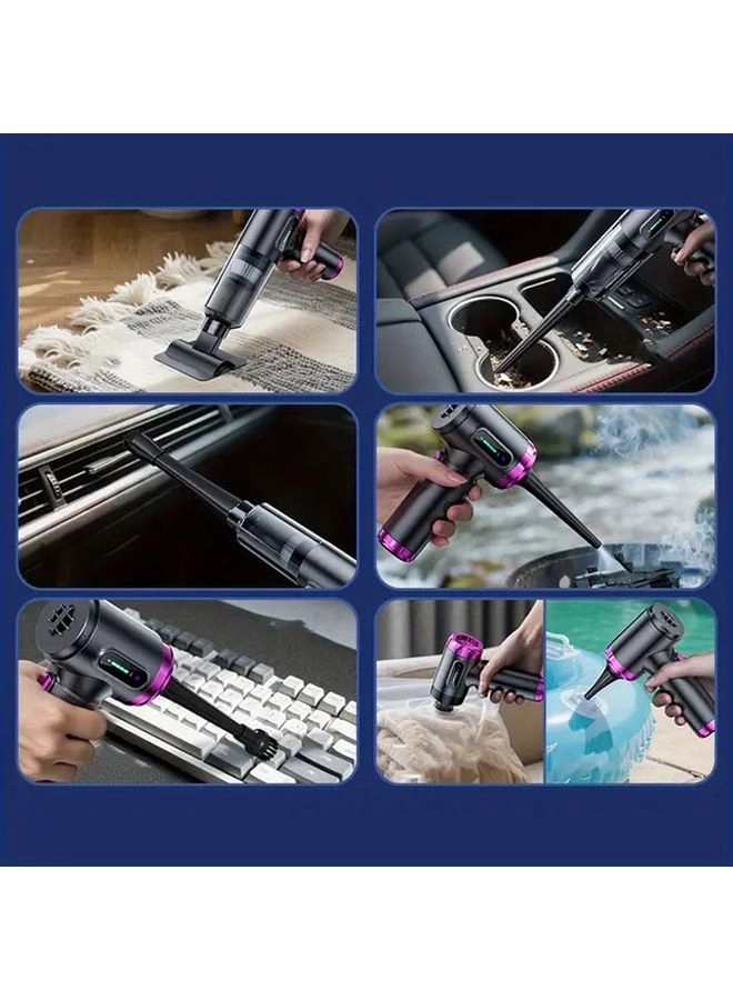 4-in-1 Wireless Handheld Vacuum Cleaner - 2000mAh