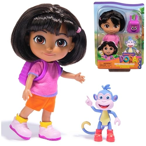 Spin Master Best Friends Dora & Boots Set - 6-inch 3 and Up Dora & Boots