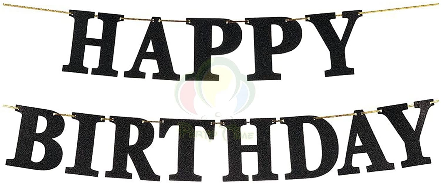 Party Time Trading LLC Happy Birthday Banner - 1 Set