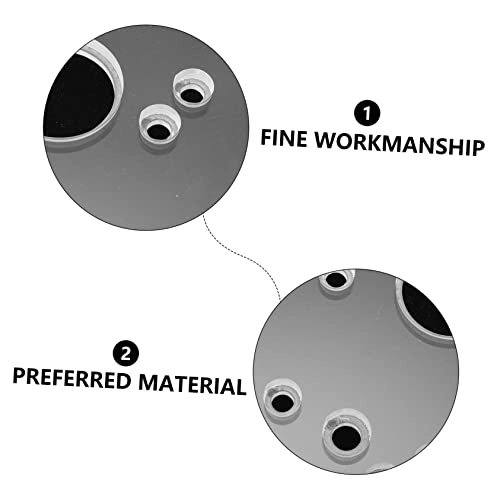 Router Base Plate - 16.40X16.40X0.70cm Acrylic Transparent