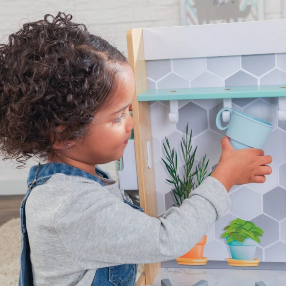 Let's Cook Play Kitchen - Wooden Lights & Sounds (DBT-53433)