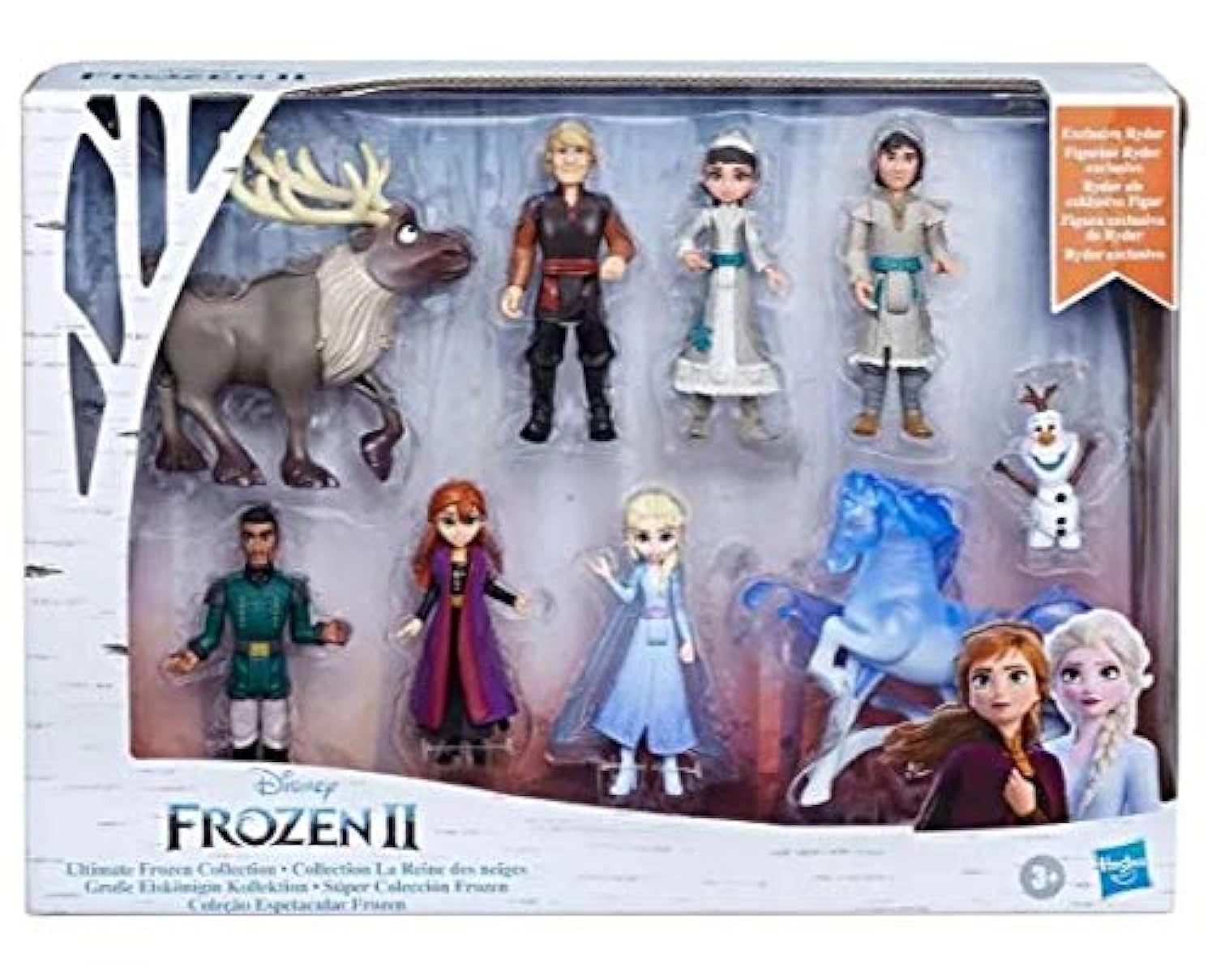 Hasbro Frozen 2 Ultimate Doll Collection - 9 dolls 4" Ages 3+