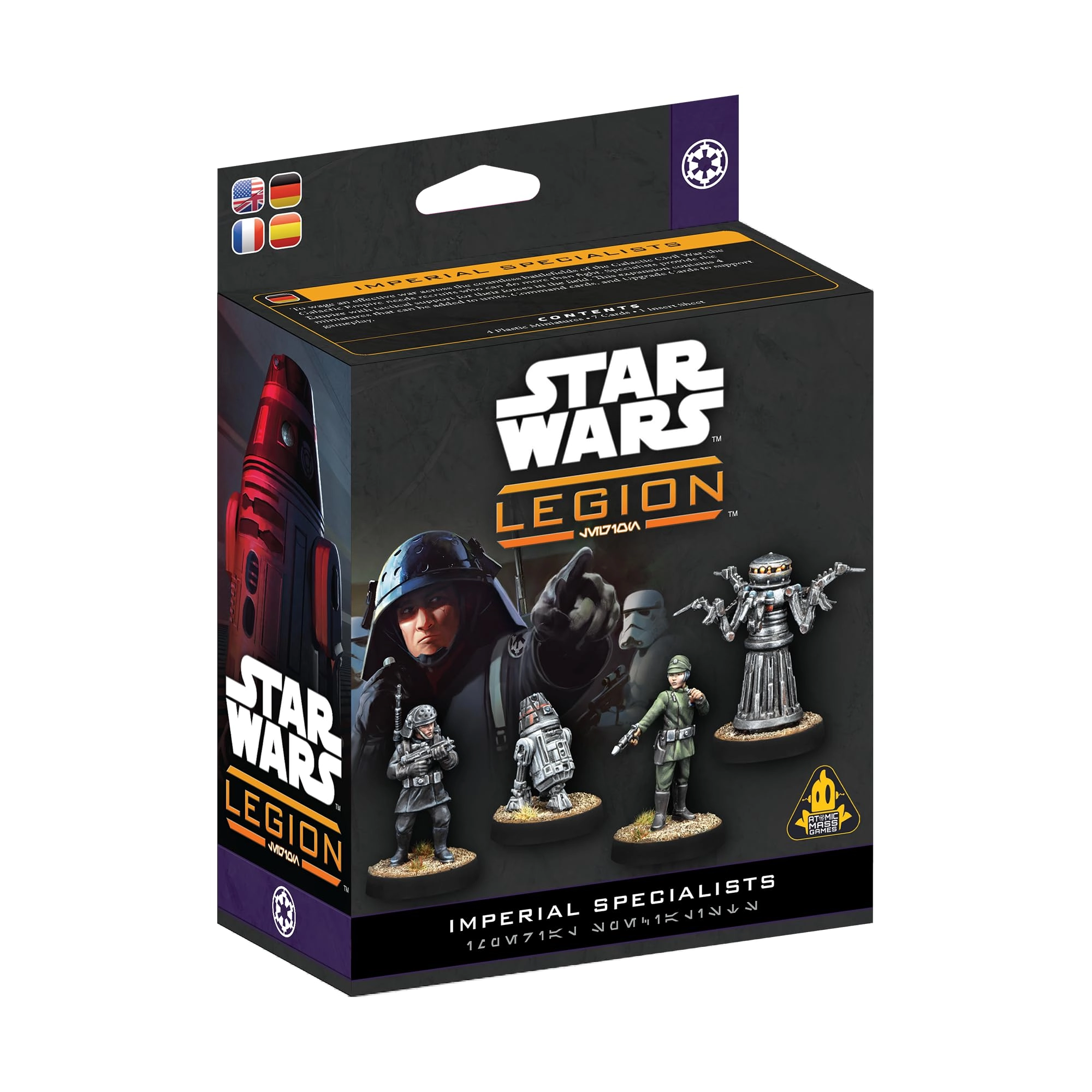 Star Wars: Legion: Imperial Specialists Personnel Expansion - Tabletop Miniatures Game Strategy Game