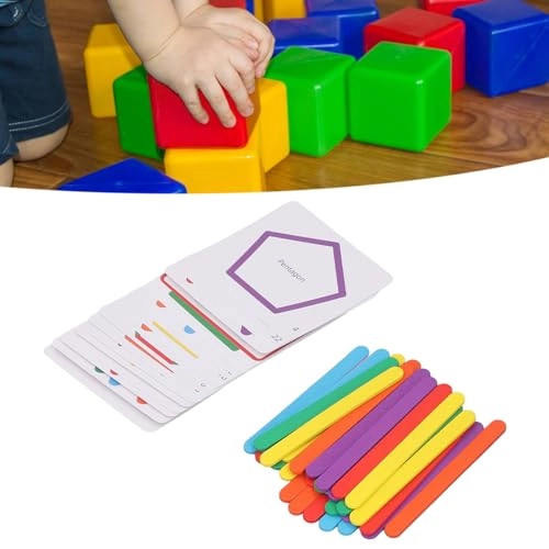 Building Wood Counting Sticks - 18 months - 3 years