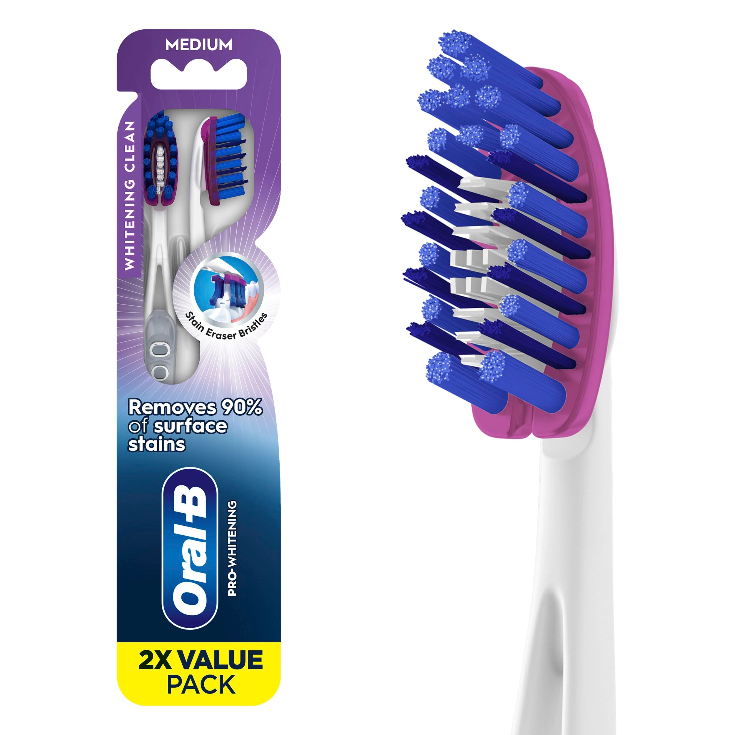 Procter & Gamble Company 3D White Pro-Flex - Medium 2-Piece Pack