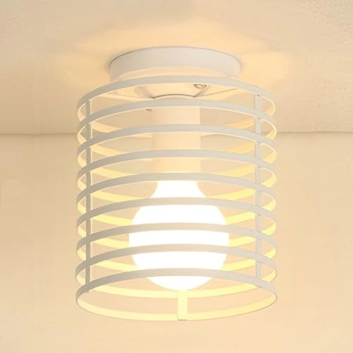 Metal Cage Pendant Light - E27 16 cm