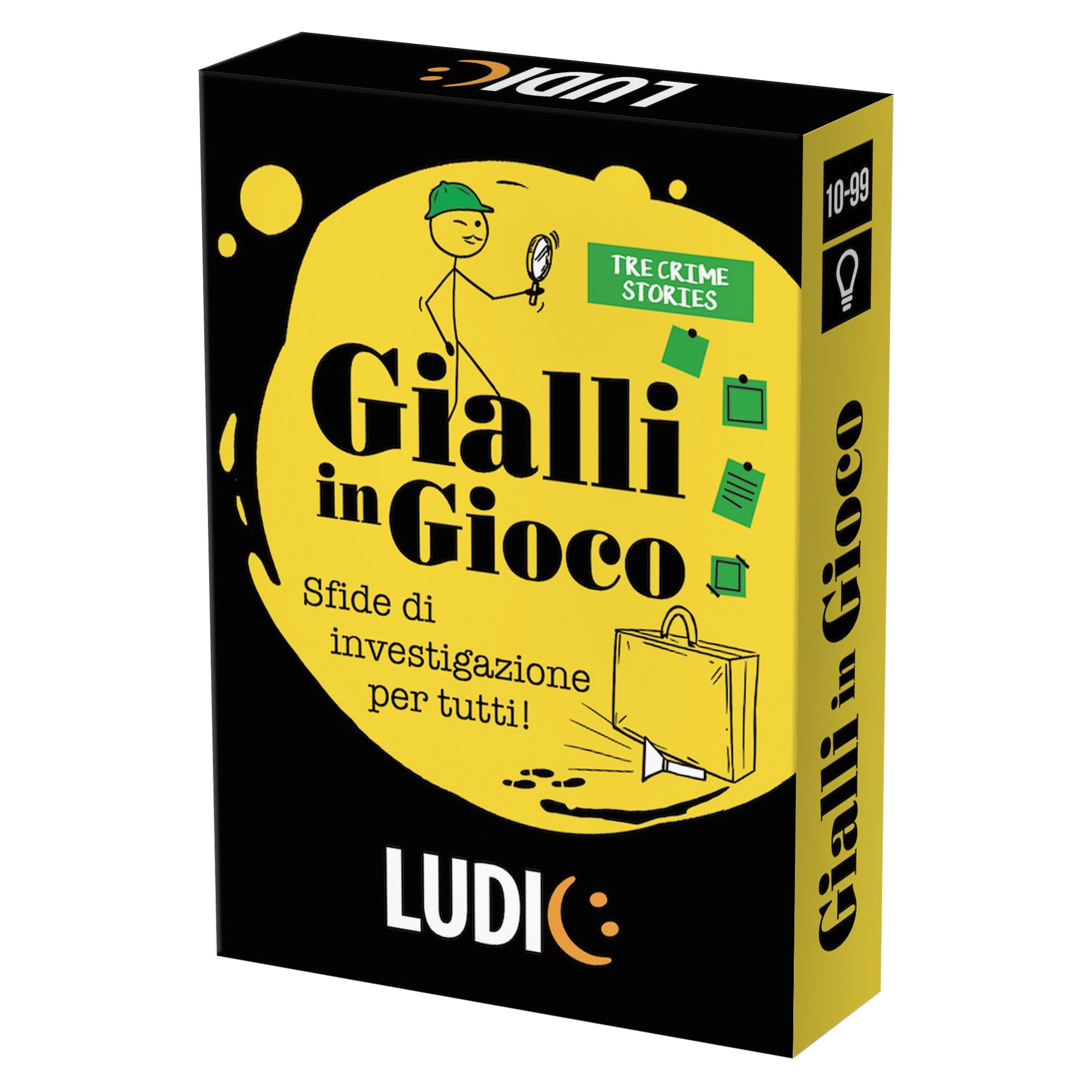 Ludic Headu Gialli In Game Investigation Challenges - Travel Size (Italian)