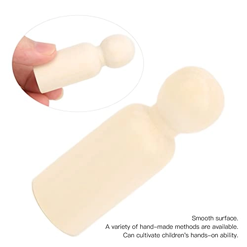 Wooden Pin Doll - 10 pcs