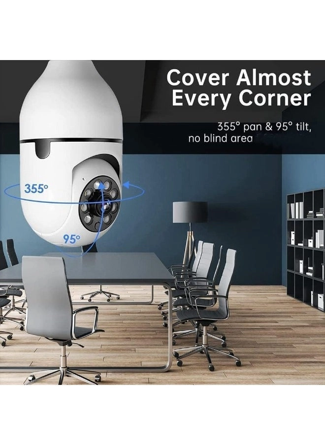 Light Bulb Security Camera 1080P