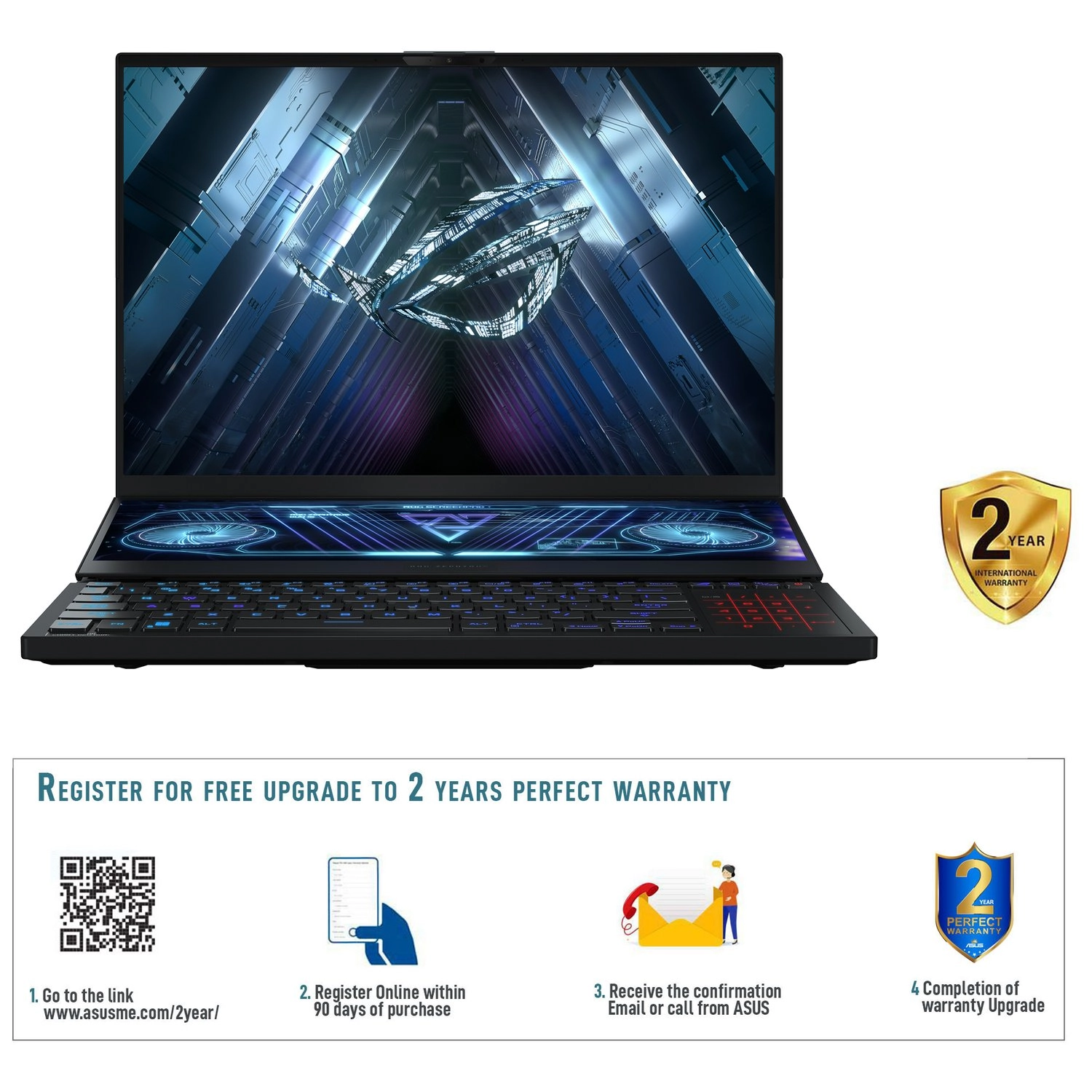 ROG Zephyrus Duo 16 GX650RX-LB212W - 16'' Ryzen 9-6900HX