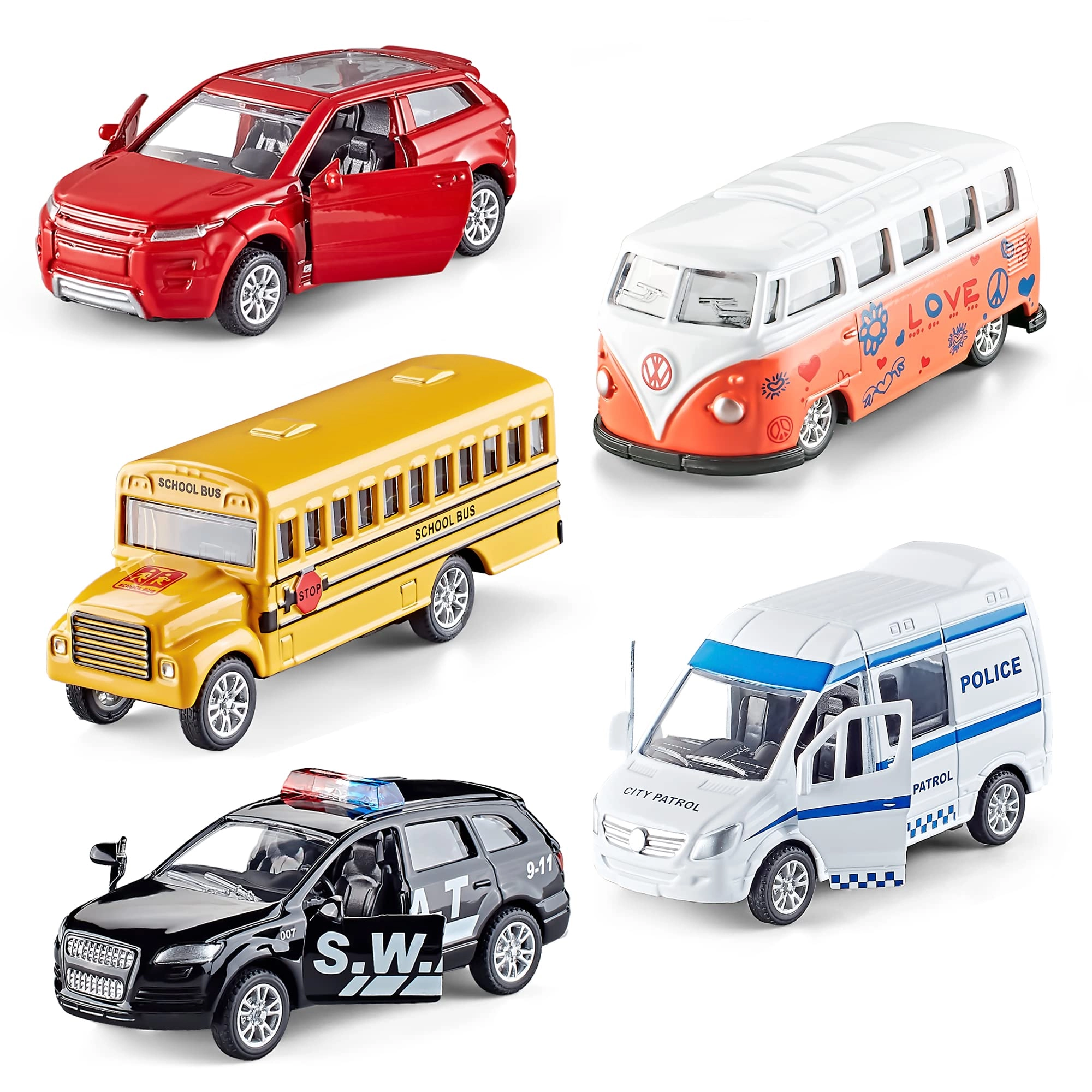 MB1168-1 - 1:64 Scale 5 Pcs