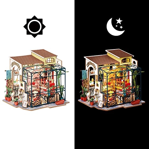 DIY Miniatures Dollhouse Kit - Emily's Florist 1/24