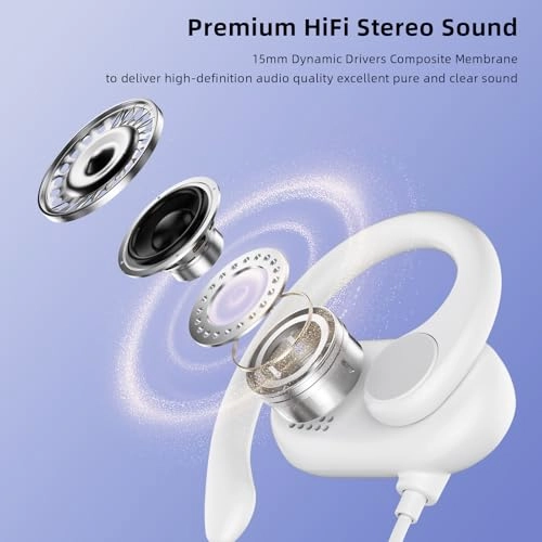 USB C Open-Ear Headphones Wired Headphone