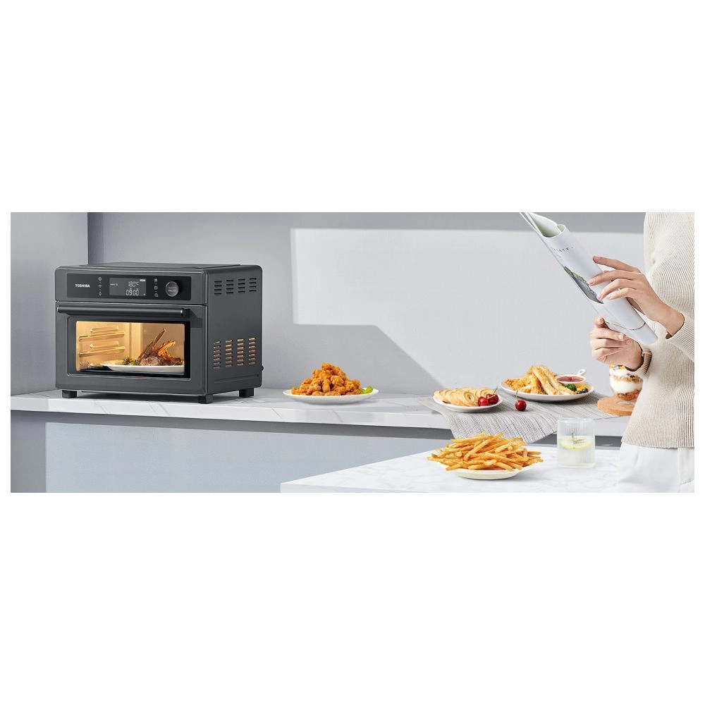 2 in 1 Toaster Oven Air Fryer Grill - 25 Liter(s)