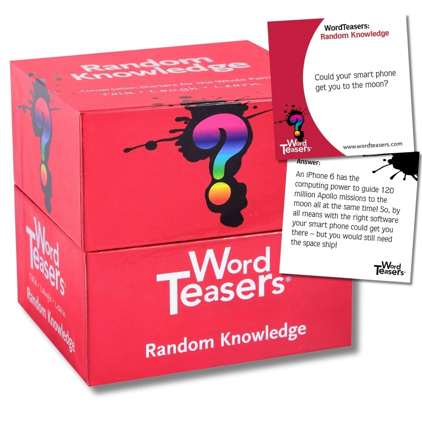Random Knowledge Trivia Cards - 10 years and up