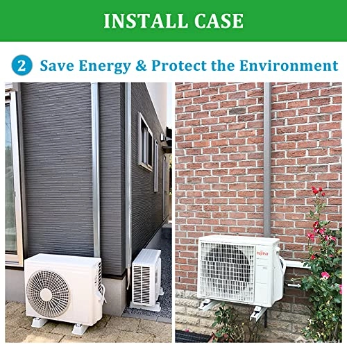 Line cover set - 4" 16.5Ft PVC