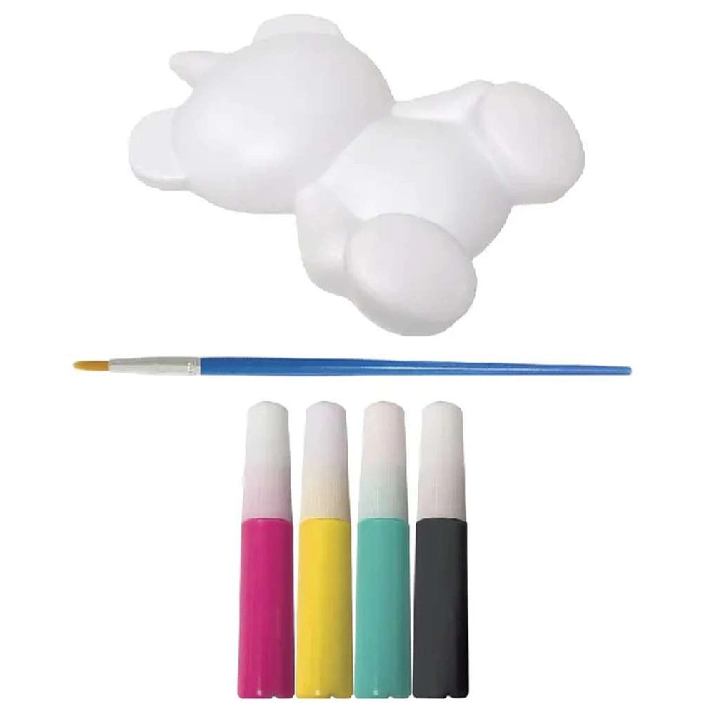 Squishi Panda Paint Drawing Kit - 4 Colors 3D