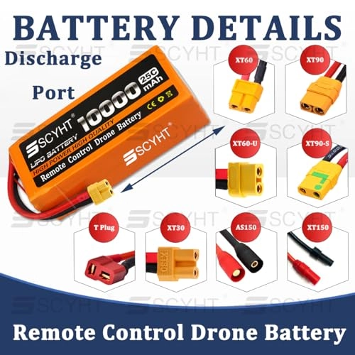 Drone battery - 29.6V 10000mAh 25C
