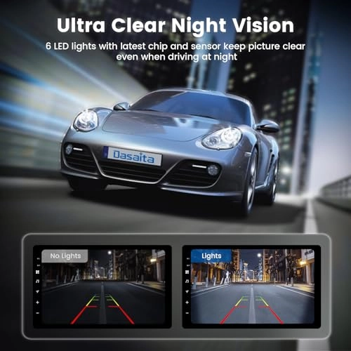 6 lights - Night vision Wired 720P