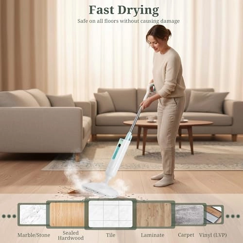 Steam Mop for Floor Cleaning - 11.2oz