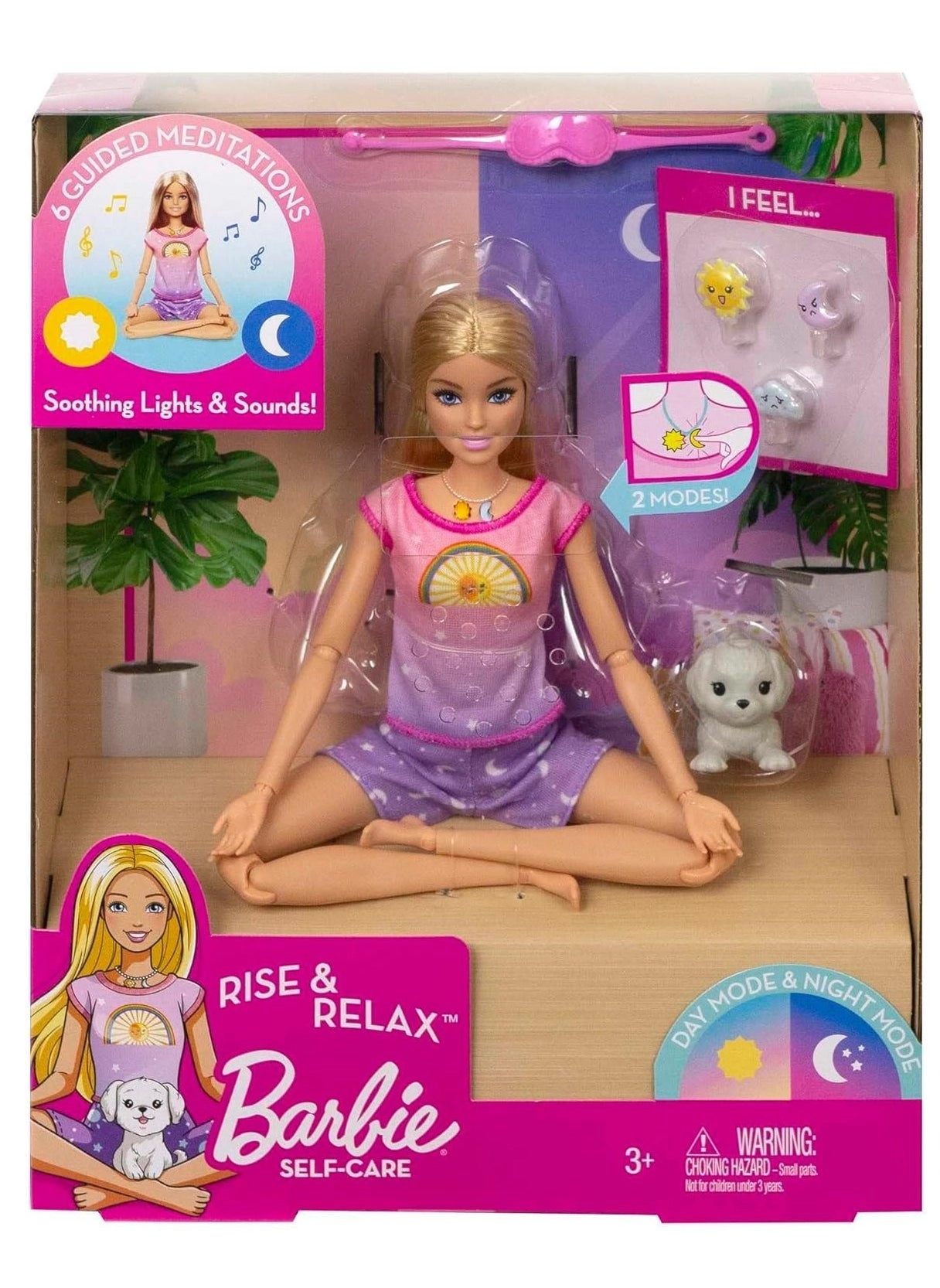 Rise and Relax Doll - 6 Light & Sound Meditations 11.5 inches Ages 3+