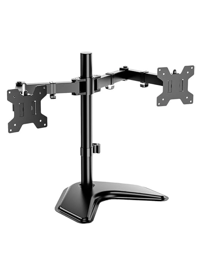 Dual LCD Monitor Desk Mount Stand - 2 27in