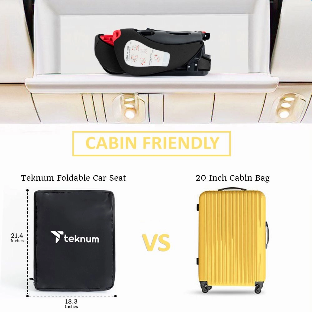 Pack And Go Foldable Car Seat - Group 1/2/3 (9-36Kg)