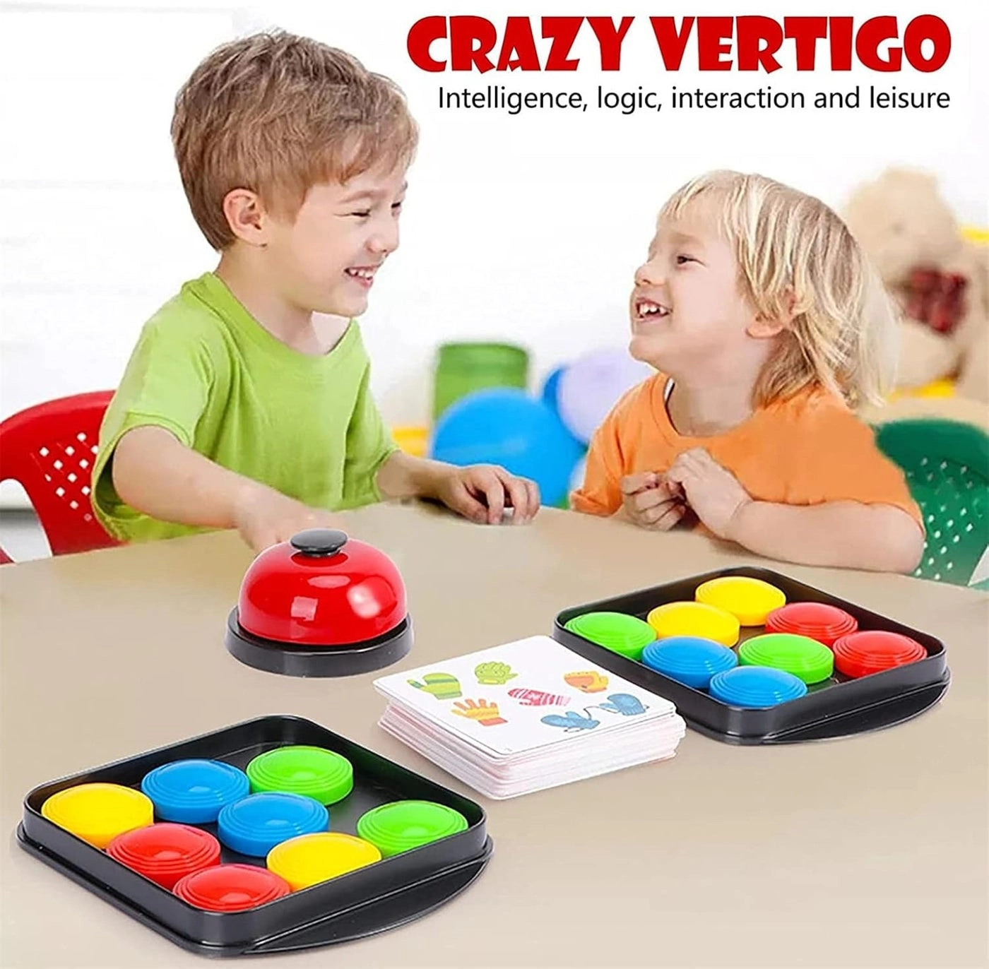 Crazy Push and Push Table Games Puzzle