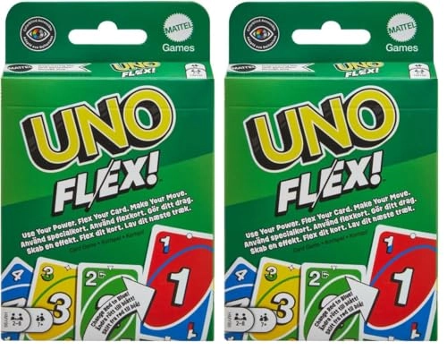 UNO Flex - Card Game Pack of 2