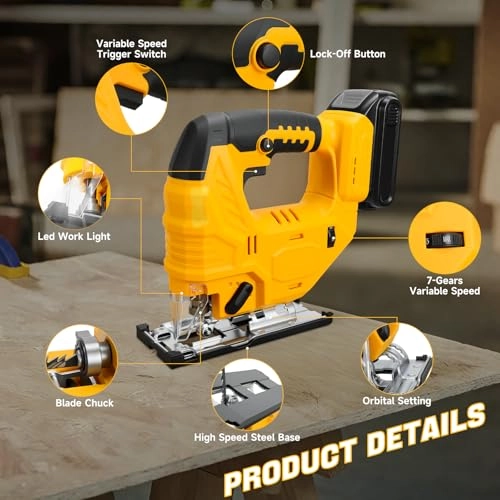 DW-QXJ-DE - 20V Brushless 7 Variable Speeds