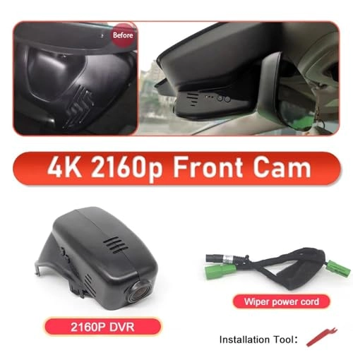 Dash Cam - 4K 2160P for Volvo XC70 V70 V60 S60 2011-2017