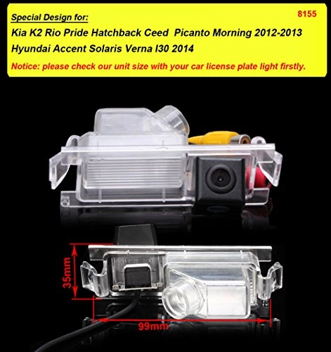 Reversing Camera - Night vision 704 x 576 pixels