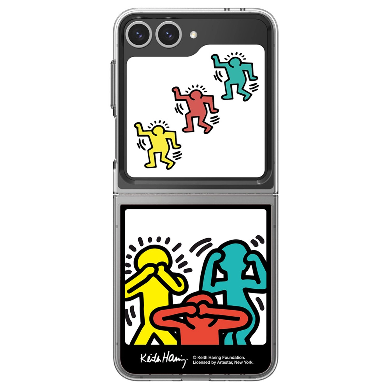 Keith Haring Flipsuit Card Case for Galaxy Z Flip6