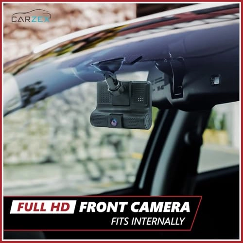 3-Channel Dash Camera - 1296P