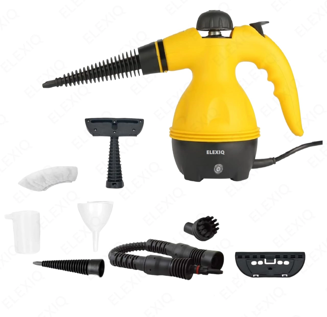 ELEXIQ Multi-Purpose Handheld Pressurized Steam Cleaner - 450ML