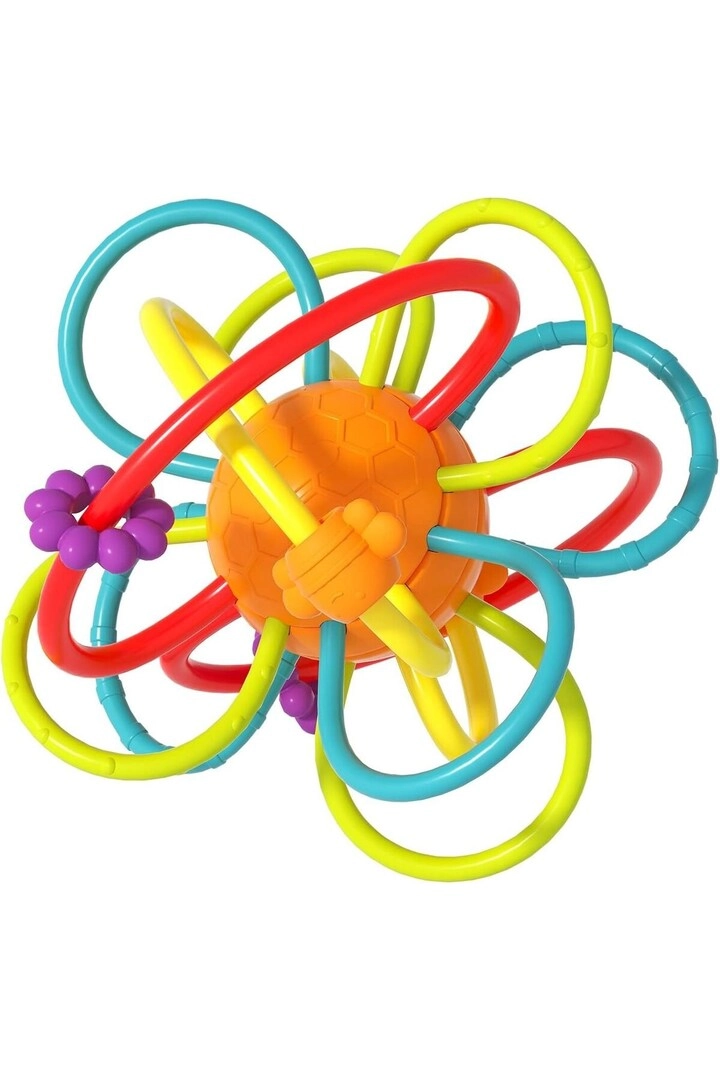 COLOR LAND CHILDRENS TOYS CENTER LLC Honeycomb Teething Toy