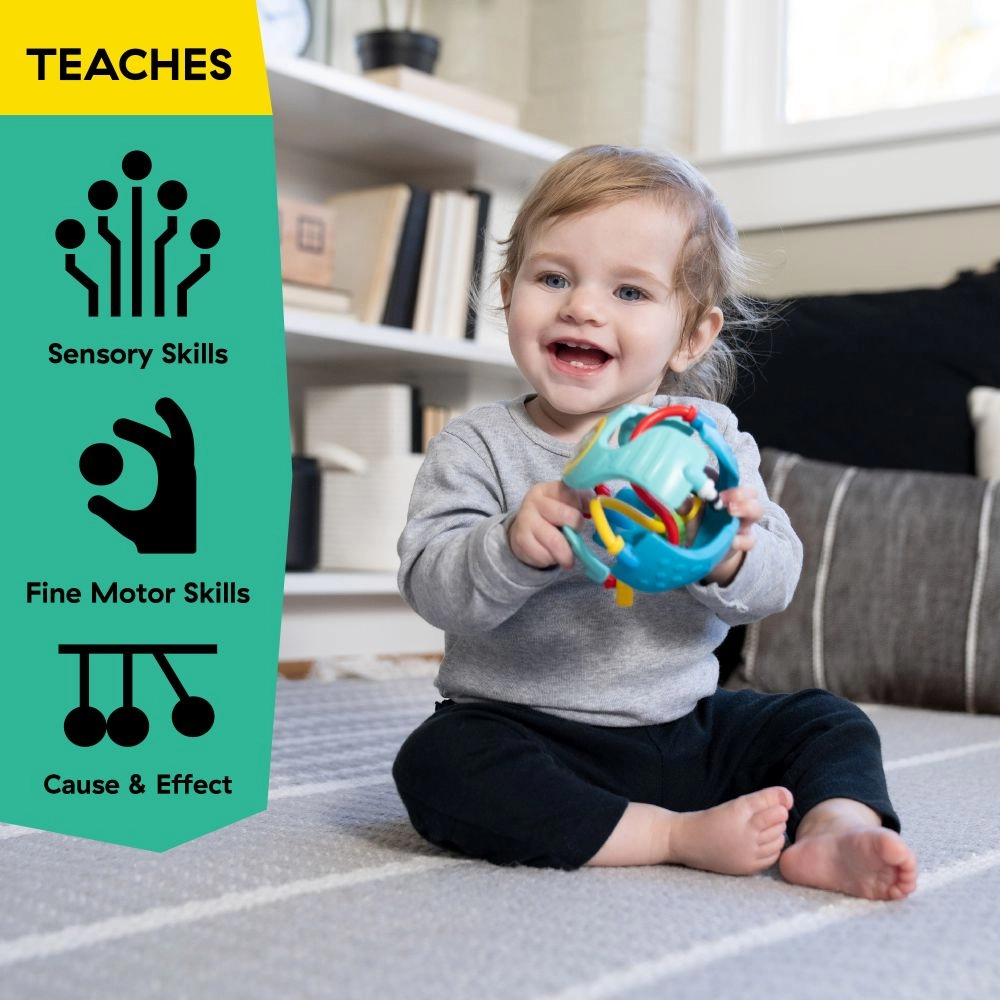 Slide & Swirl Sensory Ball - 3 months