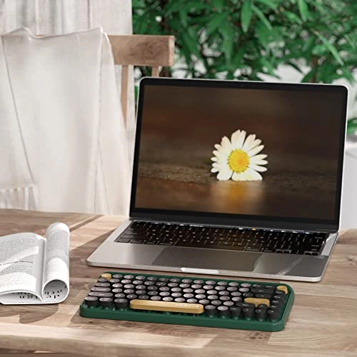 Portable Bluetooth Computer Keyboard - QWERTY Wireless