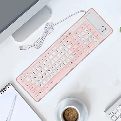 Foldable Silicone Keyboard - Wired