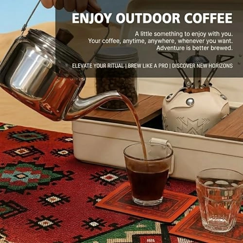 Outdoor Tea Set Kit - 1 Count 600 Milliliters