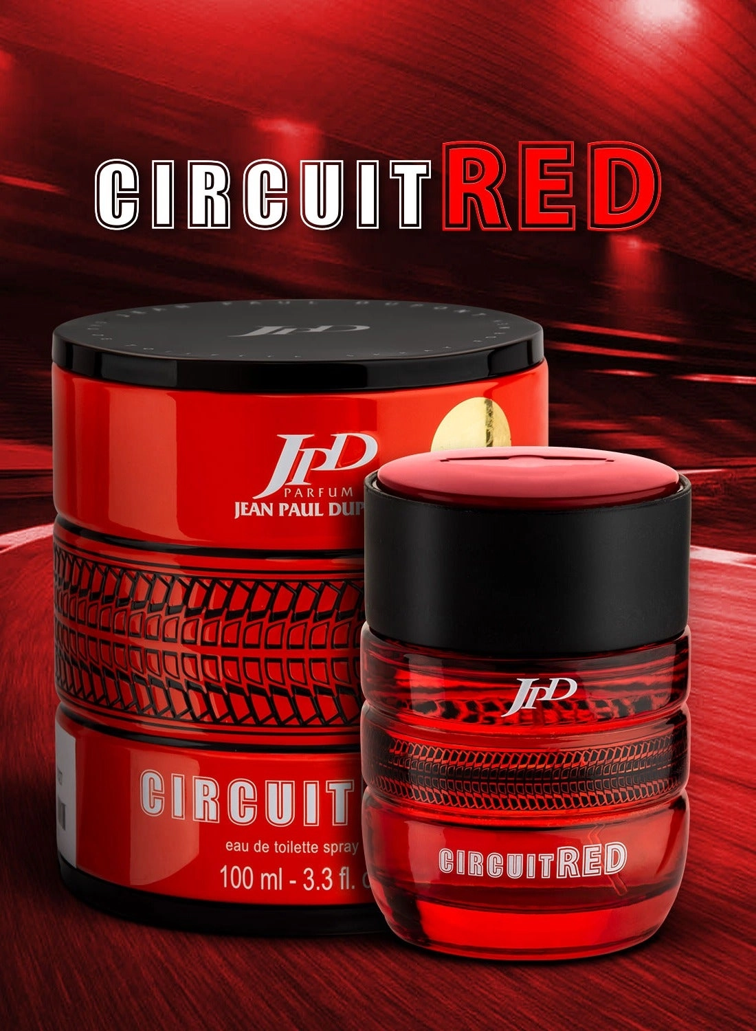 Circuit Red - Eau de Toilette 100ml + Circuit 1 - Eau de Toilette 100ml