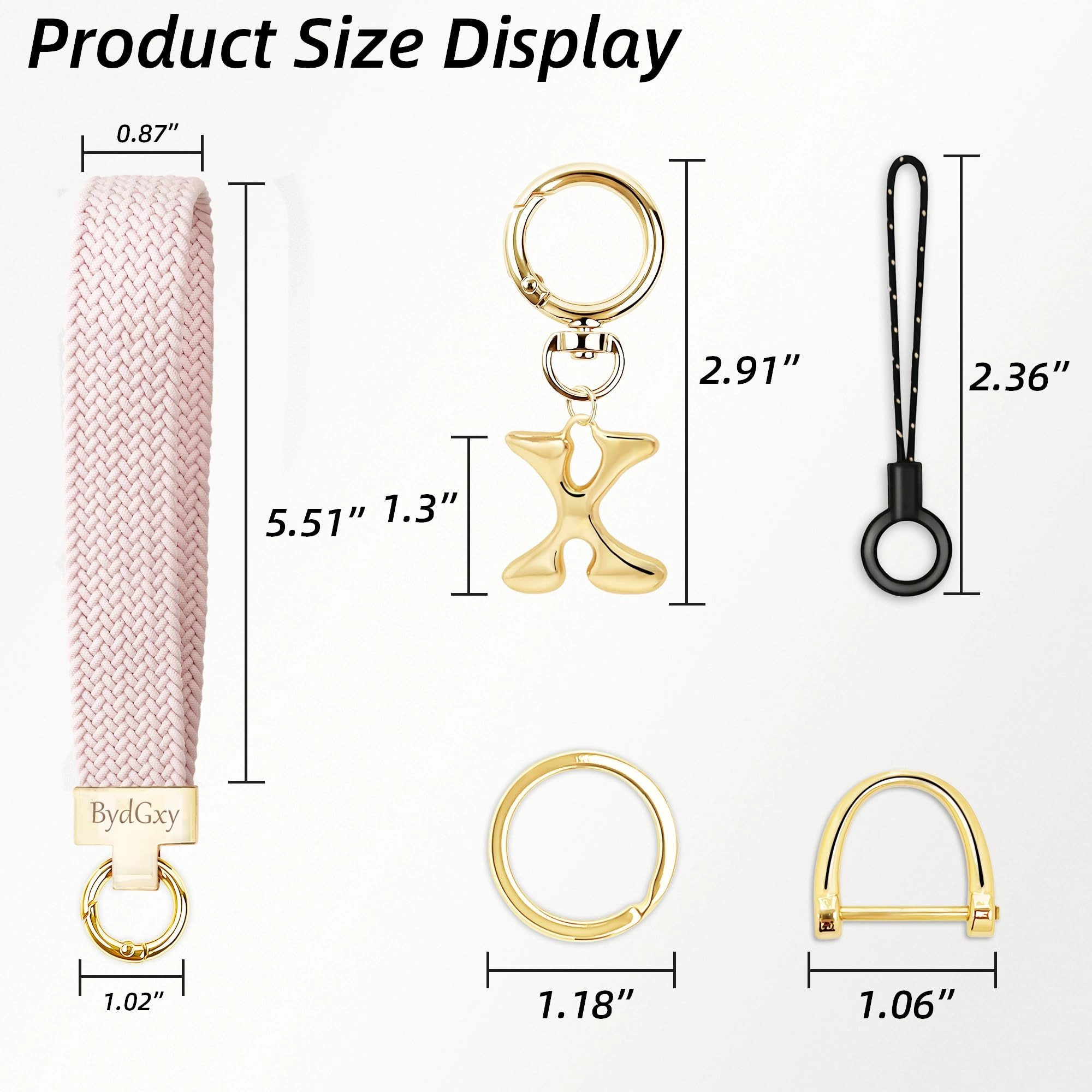 Initial Keychain - Letter