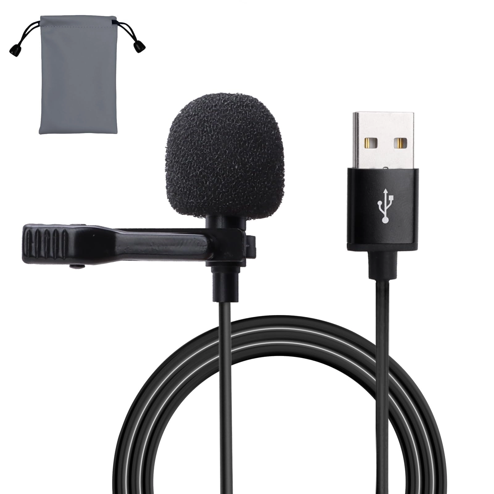 tinshow MIC1 3.5mm-Mini-Jack+USB Microphone