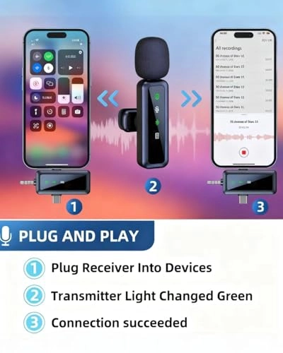 GD65 - 2 Wireless Lavalier Microphones