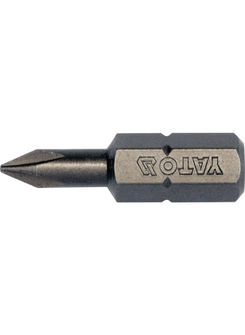 Screwdriver Bits - 10pcs/Box 1/4"x25mm