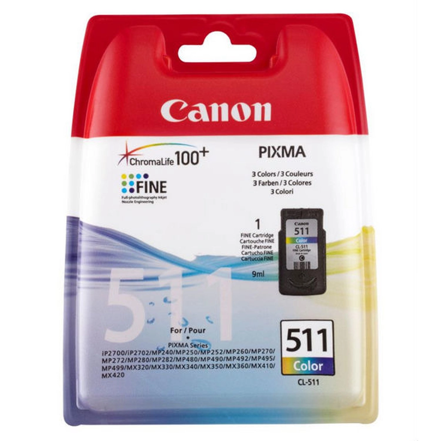 Canon CL511 - Standard Yield Multicolor
