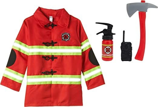 Jawda Fire Chief Role Play Costume Set (BTG-020772)